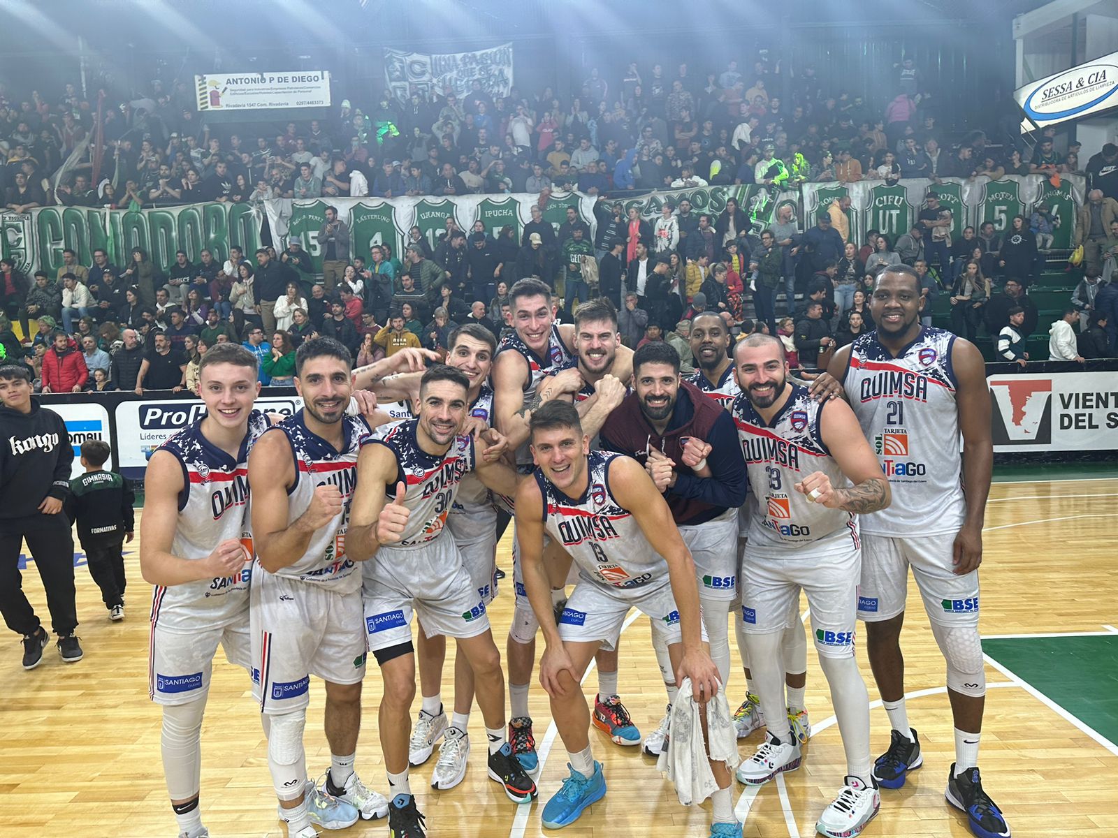 QUIMSA A LA FINAL DE LA LINA NACIONAL DE BASQUET BARRIO LA SERIE 3 A 0 A GIMNASIA DE C.R.