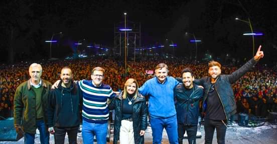 En el cierre de los 470 años de la ciudad, hubo más de 200.000 personas en el Parque Aguirre