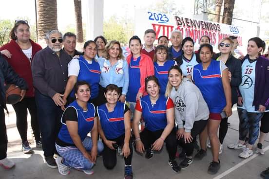 La intendente Fuentes participó de la apertura de las Olimpíadas municipales para damas