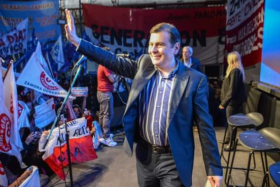 ”quiero que nos acompañen el próximo Domingo 22 de Octubre para que Santiago no seas subestimado nunca más” Gerardo Zamora