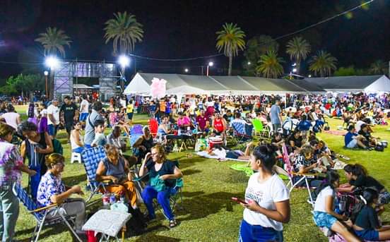 Miles de personas disfrutaron de «Santiago es Tu Rio»