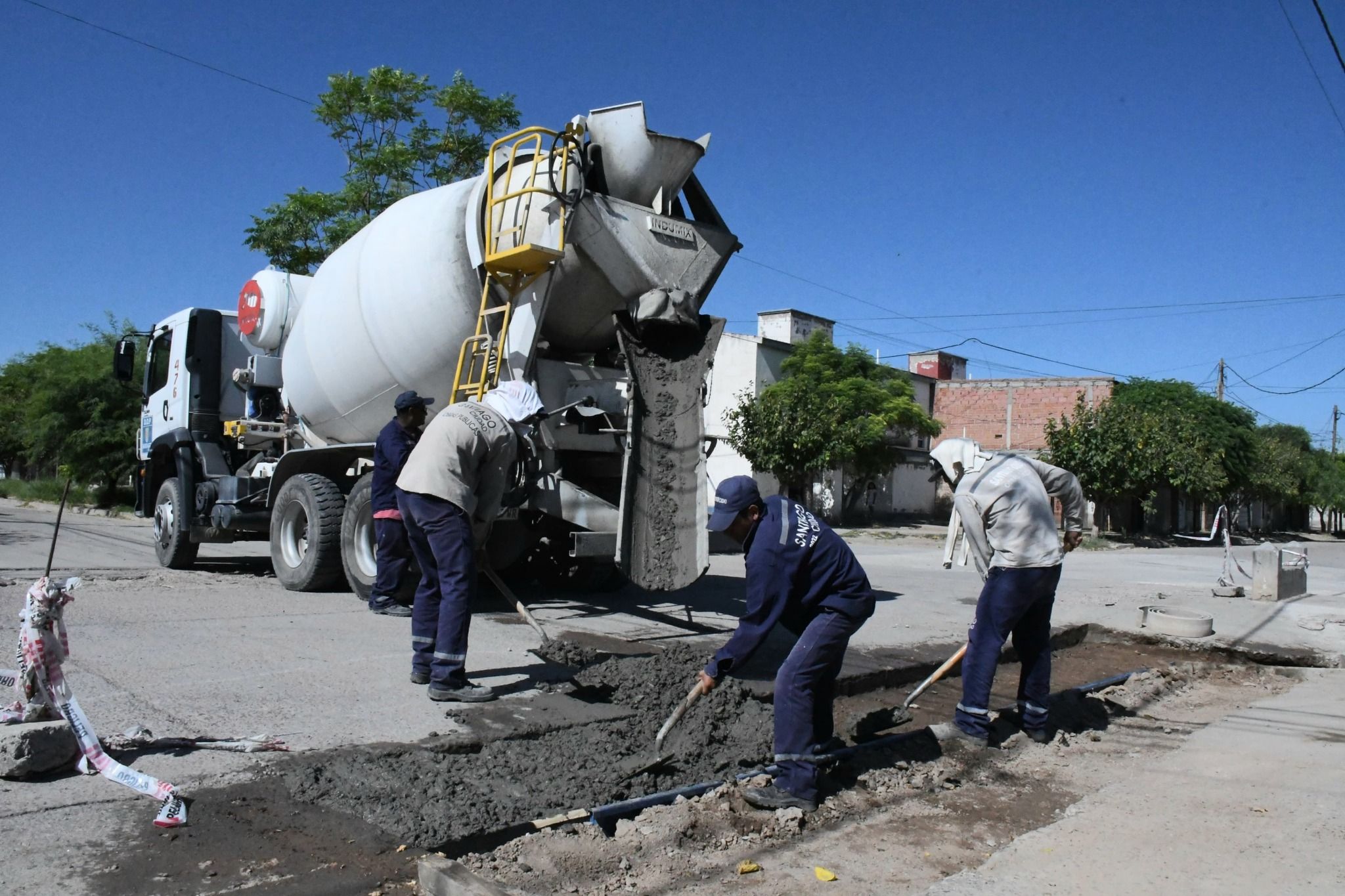 SIGUE EL MANTENIIENDO DE DISTINTAS OBRAS EN LA CIUDAD CAPITAL