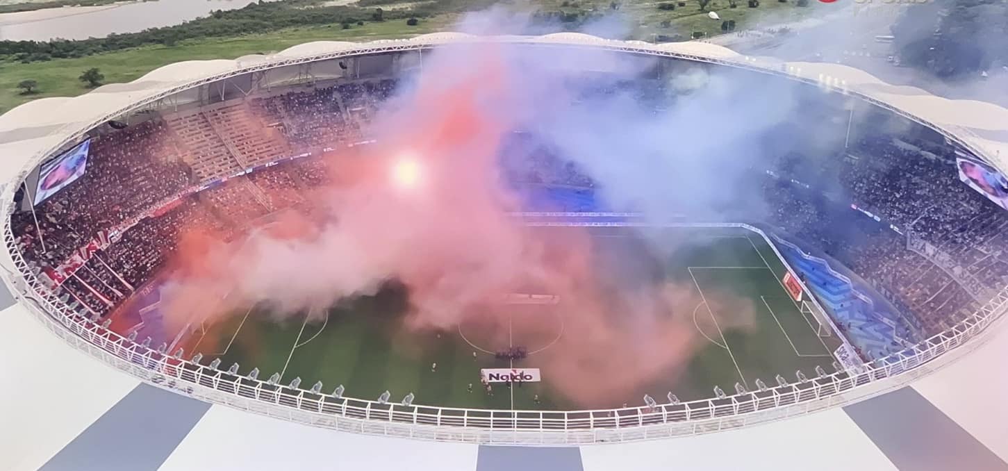 LA FIESTA EN IMAGENES: EL ESTADIO MADRE DE CIUDADES A LA  ALTURA DE LOS PRINCIPALES EVENTEOS DEPORTIVOS