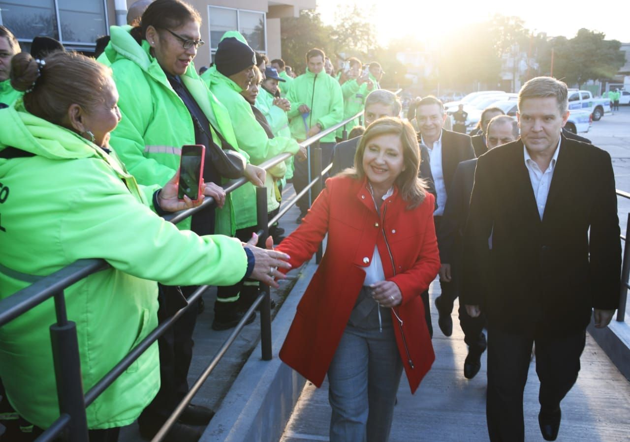 La intendente Fuentes destacó la tarea del personal de Tránsito al cumplir 54 años la repartición