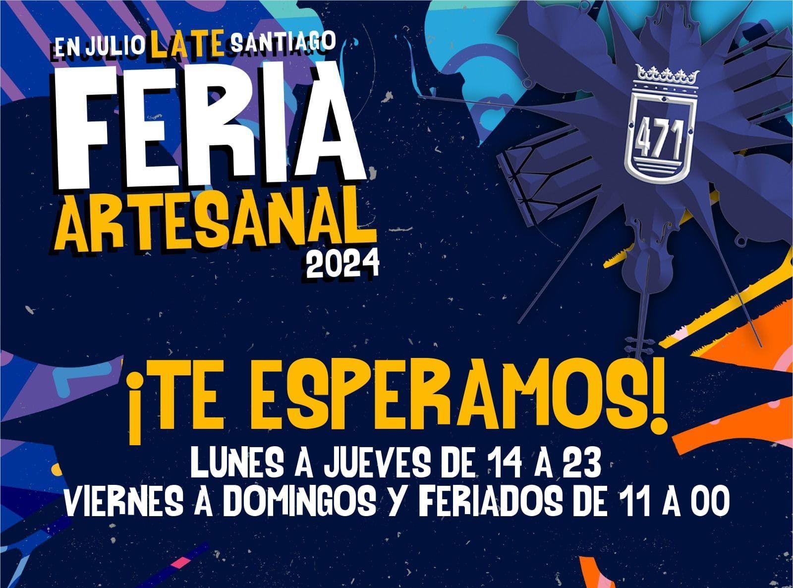 Este fin de semana tenemos música en vivo en la Feria Artesanal.