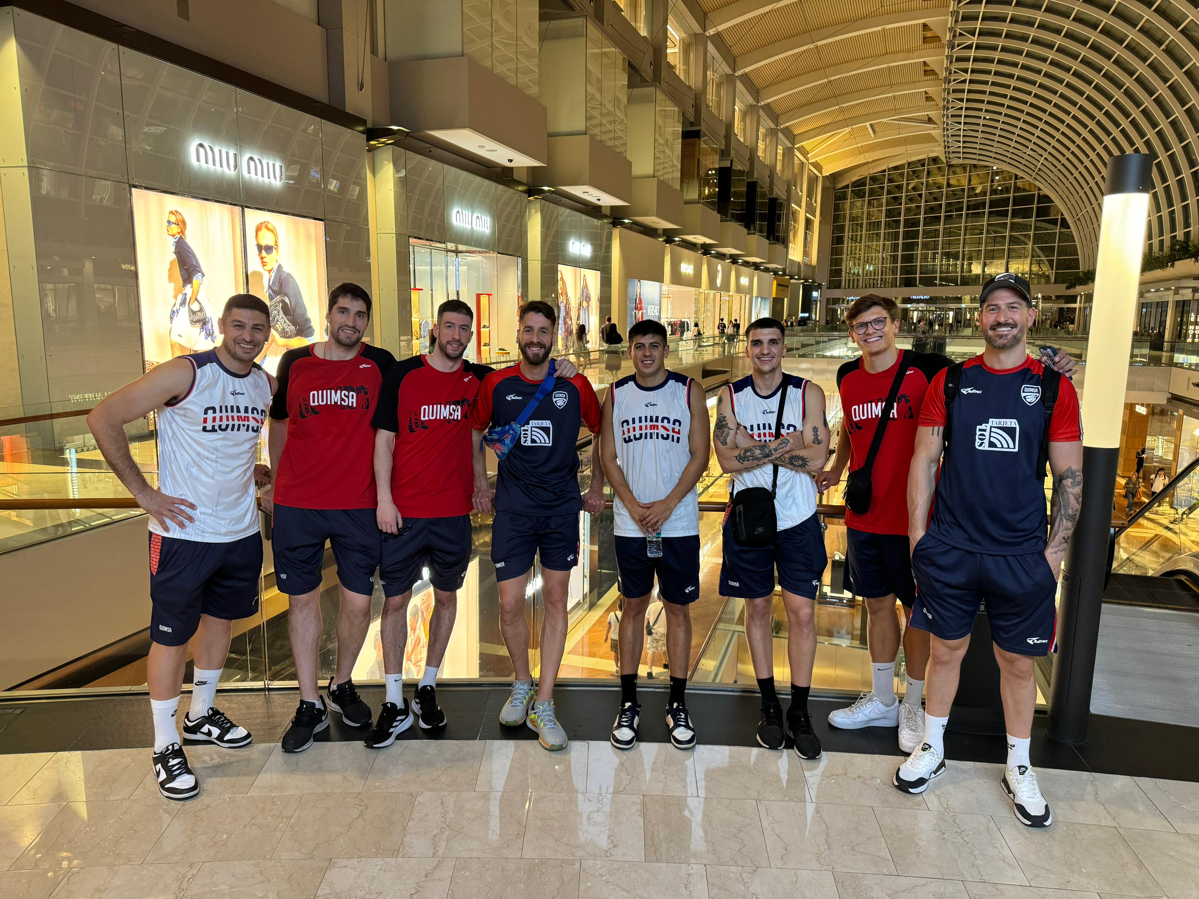 Quimsa tuvo un día agitado en Singapur